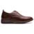 Sapato Casual Derby Masculino Em Couro Café - Cafe