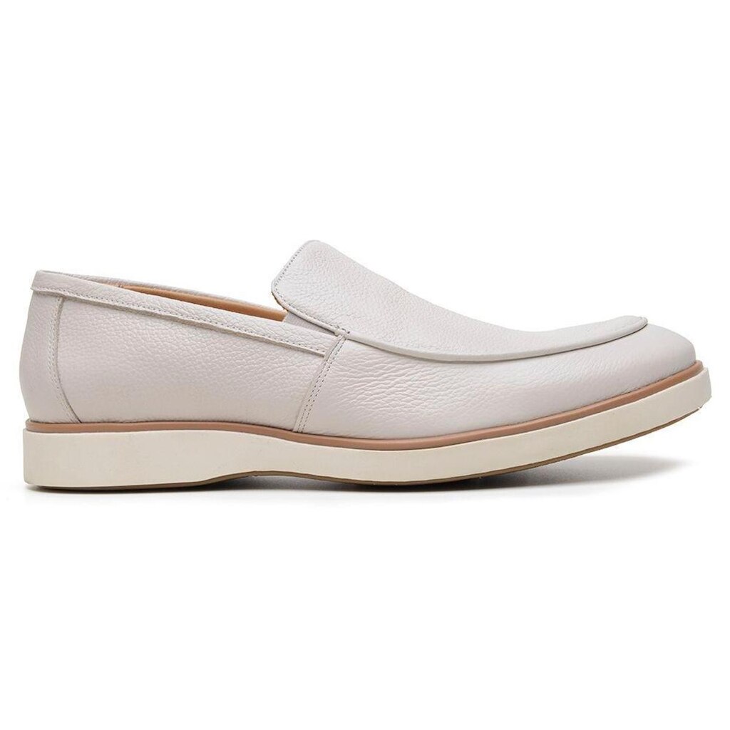 Sapato Casual  Em Couro Masculino