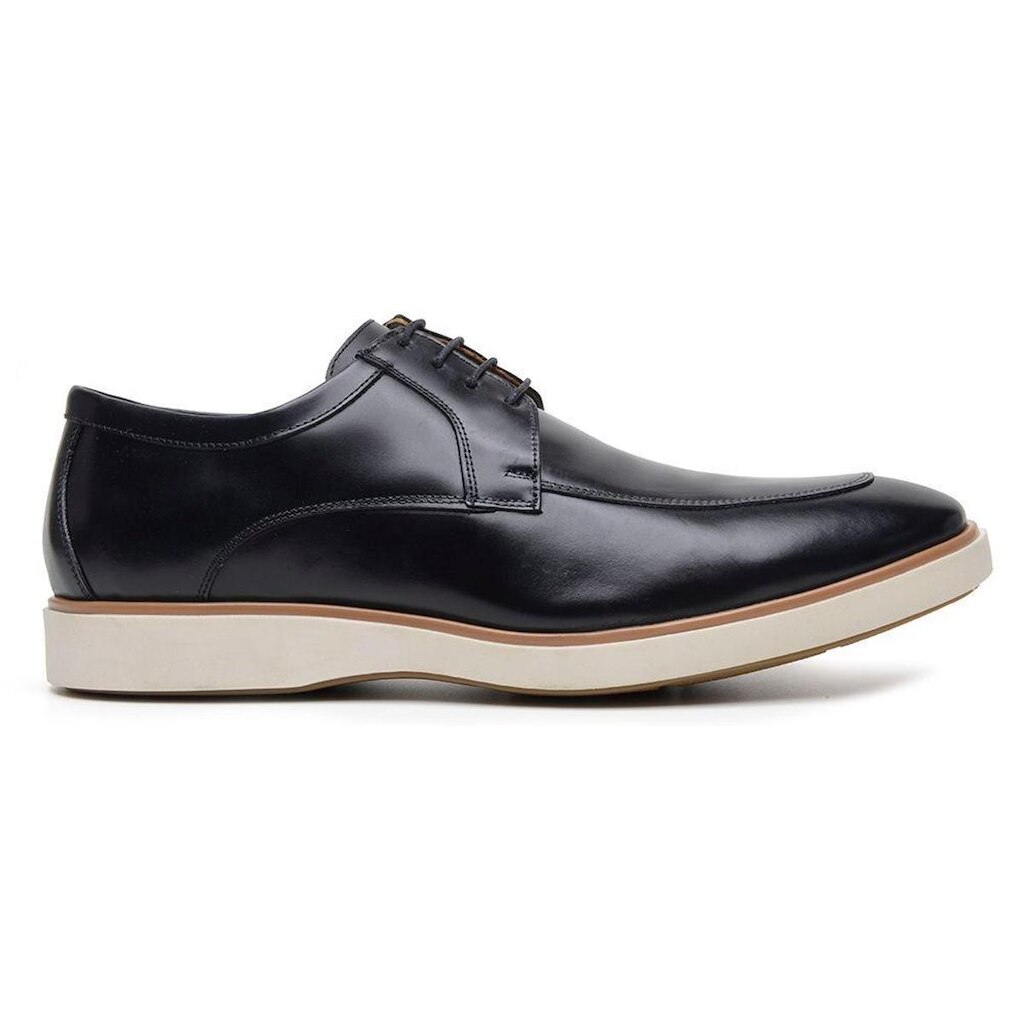 Sapato Casual  Em Couro Masculino