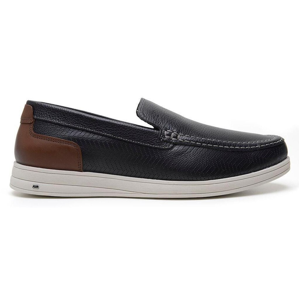 Sapato Casual Jota Pe  Em Couro Air Maxx Masculino