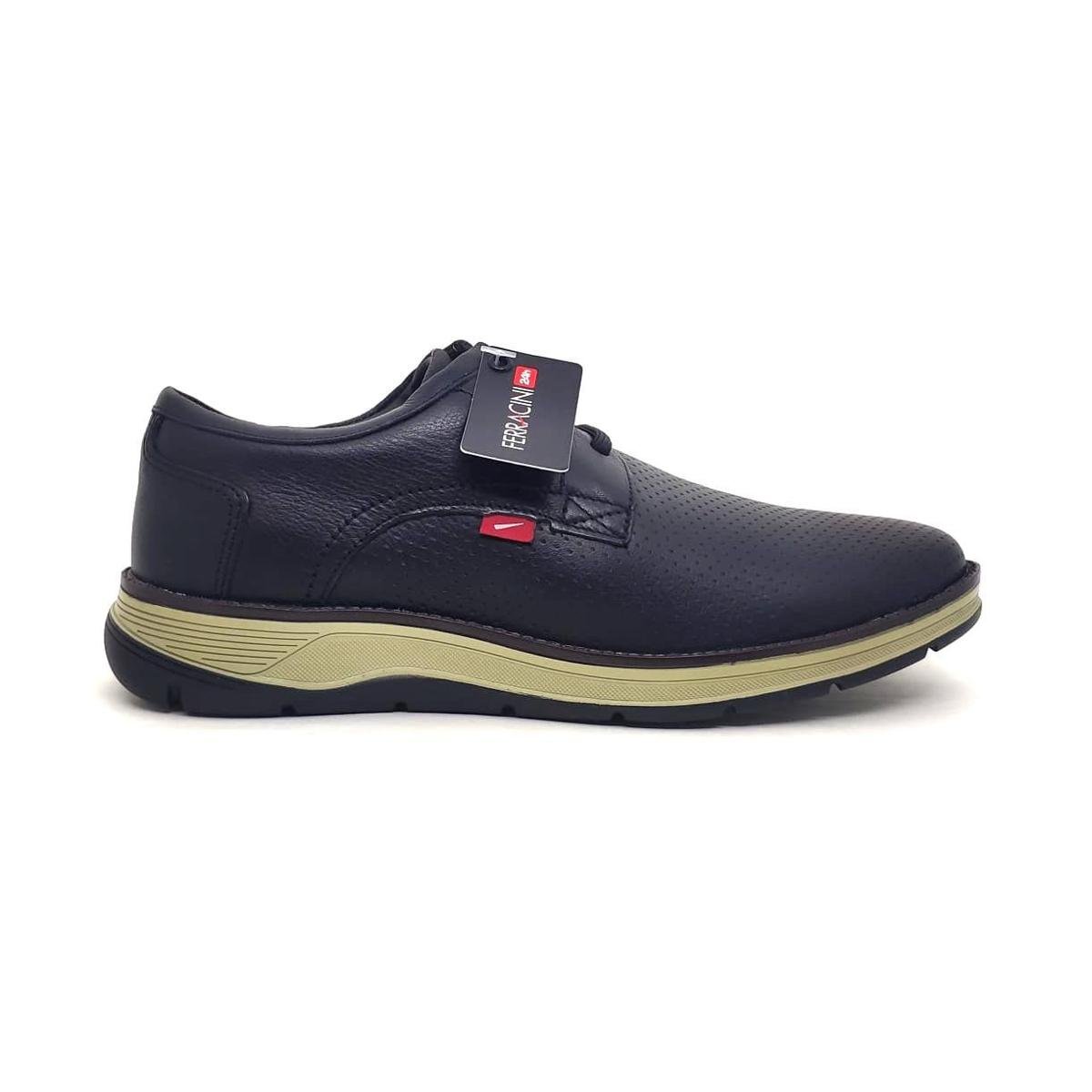 Sapato Casual Masculino Ferracini 24h Fluence - 39723 Menor preço em Sapato Casual Masculino Ferracini 24h Fluence - 39723