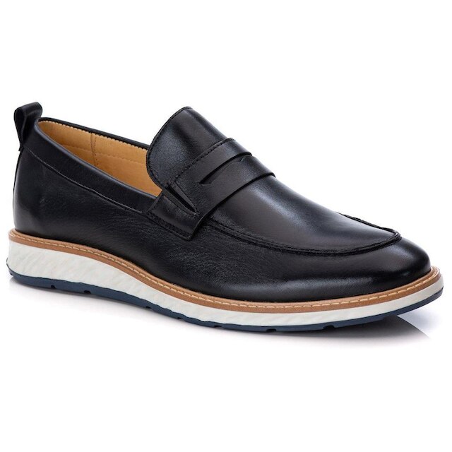 Sapato Casual Masculino Iate Slip On Elite Couro Premium