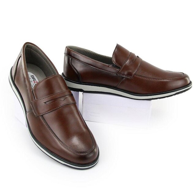 Sapato Casual Masculino Iate Slip On Loafer Elite PU Premium