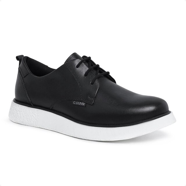 Sapato Casual Masculino Moderno Com Atacador Linha Conforto