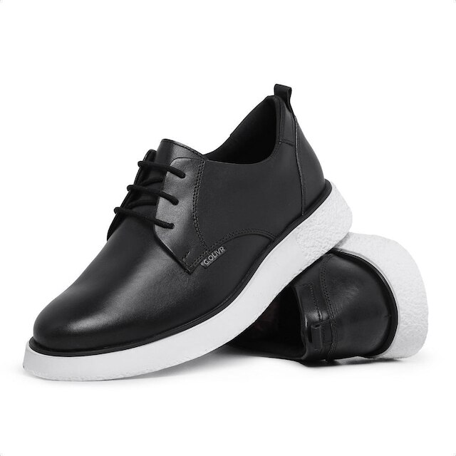 Sapato Casual Masculino Moderno Com Atacador Linha Conforto