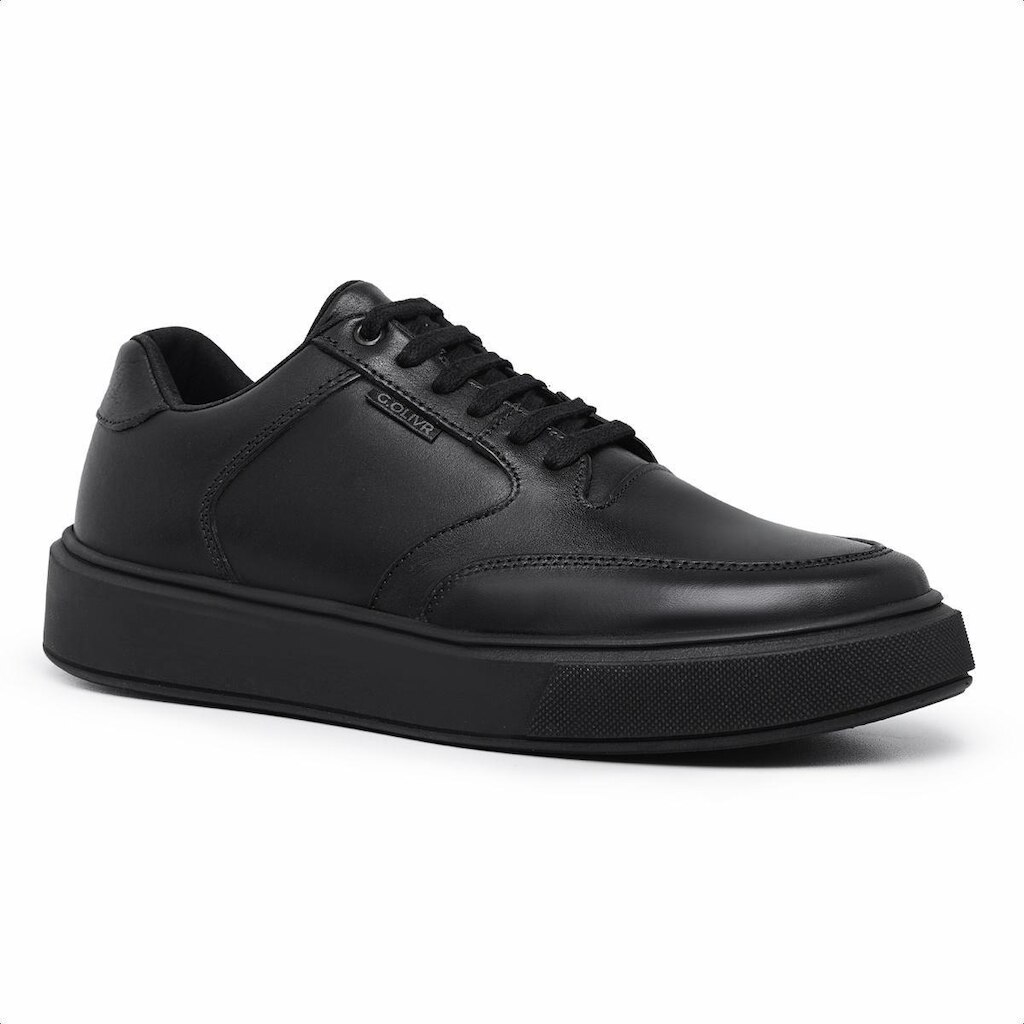 Sapato Casual Masculino Sola Tratorada em Couro