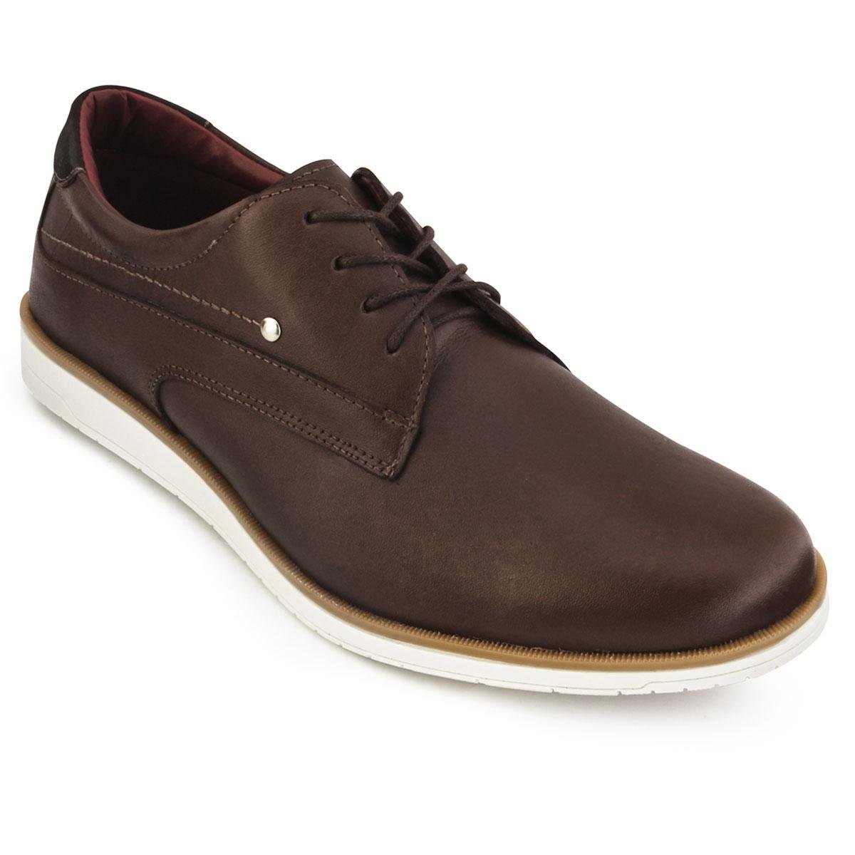 Sapato Casual Mr. Light Veneza Masculino - Marrom Menor preço em Sapato Casual Mr. Light Veneza Masculino - Marrom