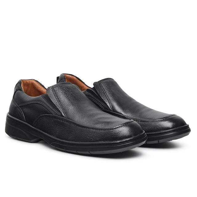 Sapato Casual Sandalo Confort Time Preto