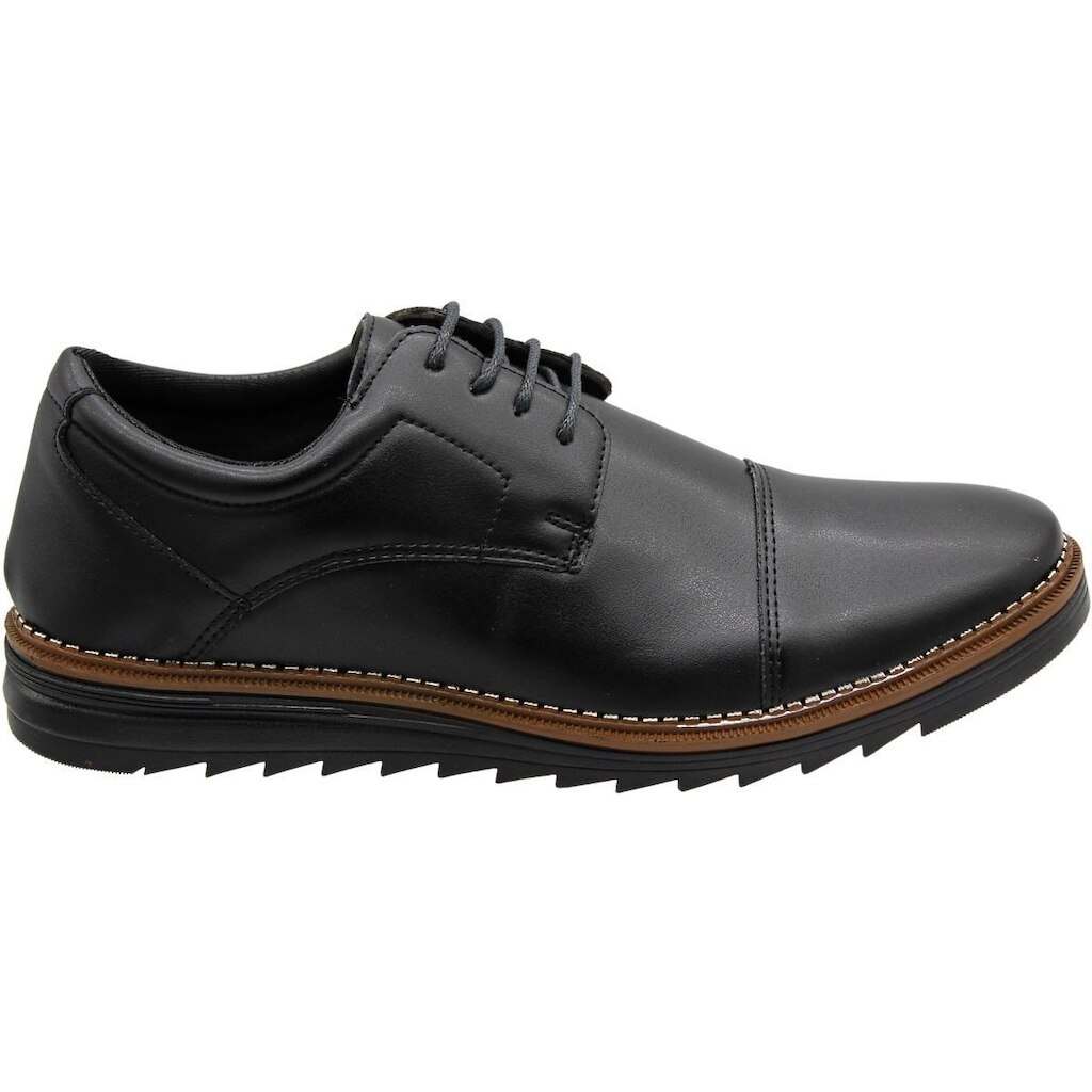 Sapato Casual West Line C/ Cadarço Sola Tratorada Masculino
