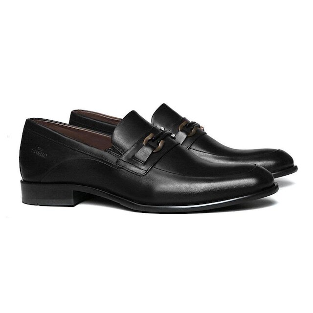 Sapato Classico Masculino Domus Naturalle Preto Samello