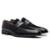 Sapato Classico Social Semi Acabado Camurca Tokio Preto - Preto