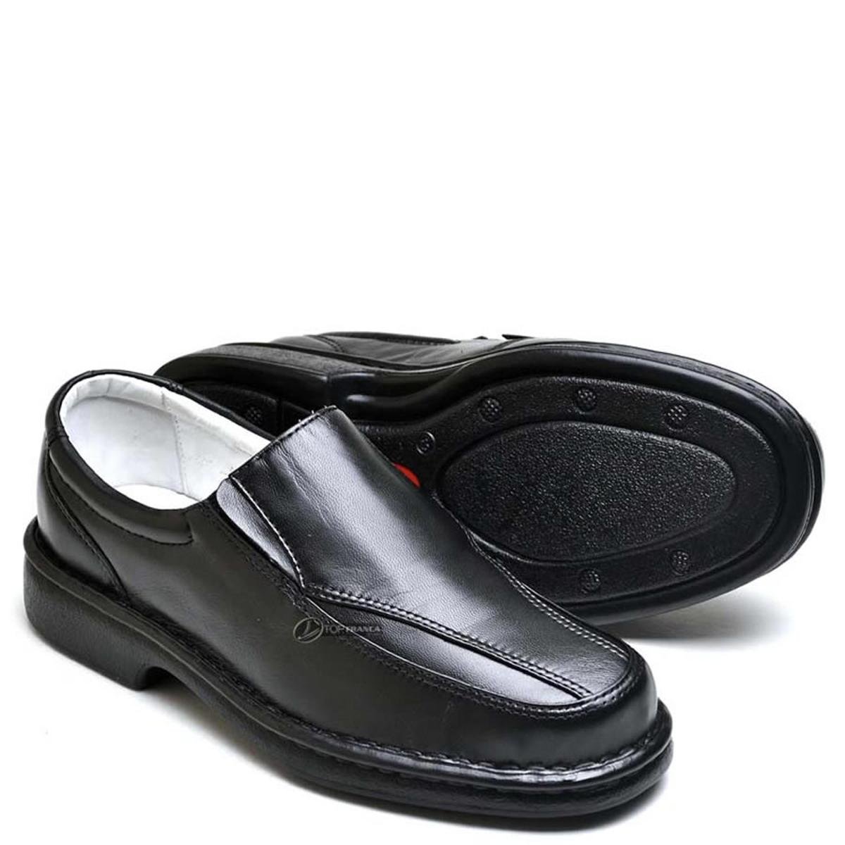 Sapato Confort Top Franca Shoes - Preto | Zattini