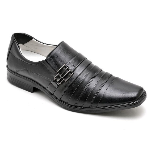 Sapato Conforto Couro Masculino 010