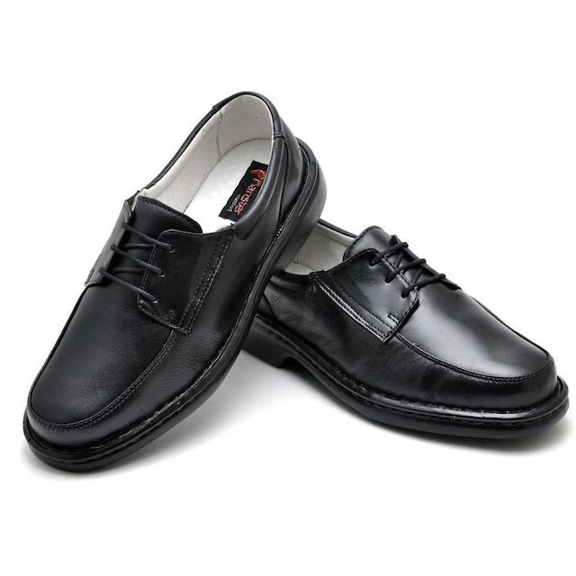 Sapato Conforto Couro Masculino 2002