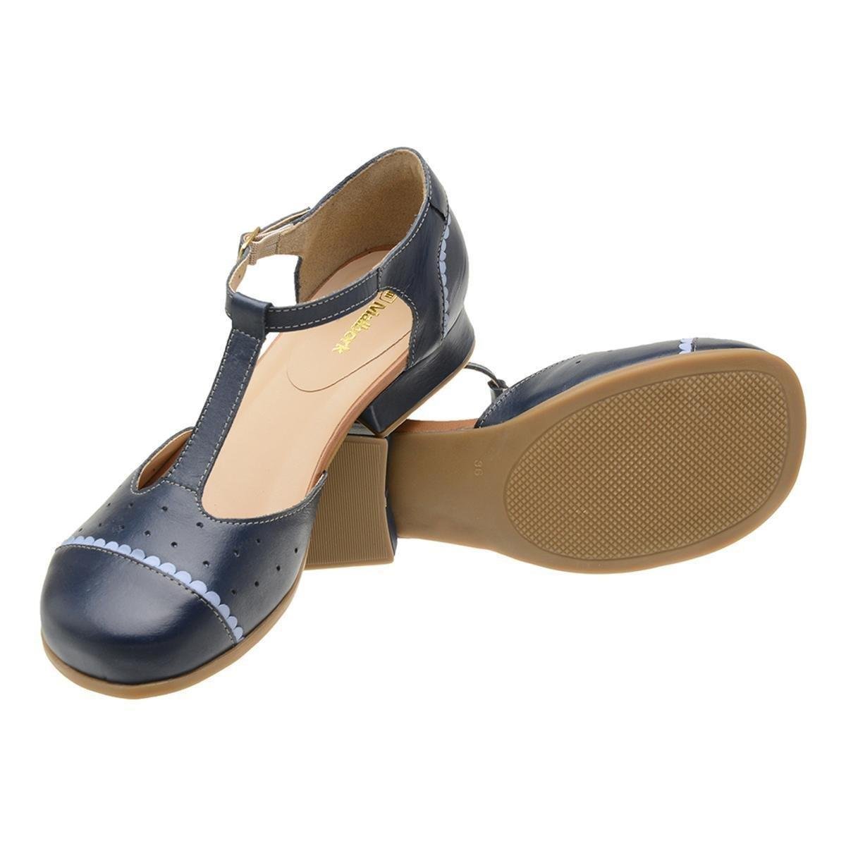 sapato feminino retro importado