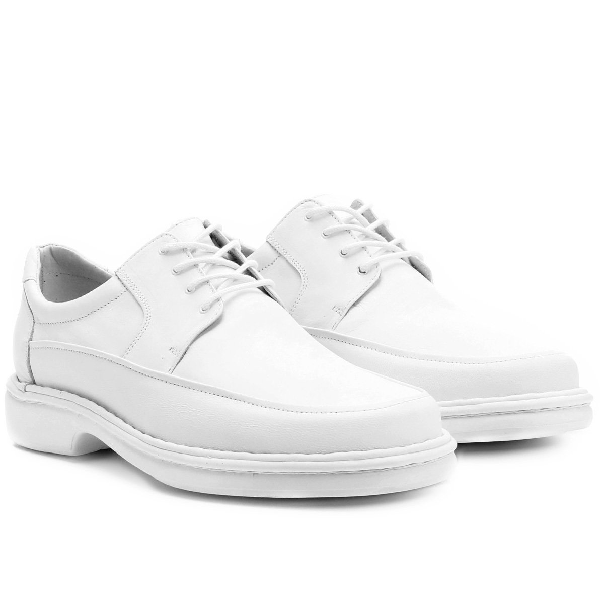 Sapato Conforto Couro Walkabout Pro - Branco | Zattini