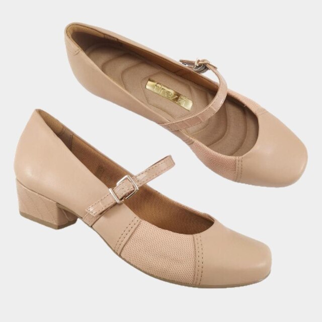 Sapato Conforto Firezzi Boneca Joanete Salto Baixo 237887