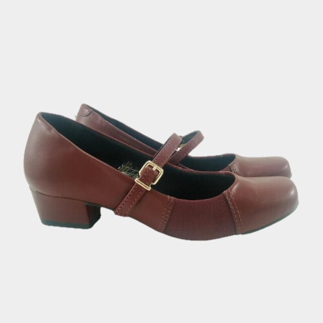 Sapato Conforto Firezzi Boneca Joanete Salto Baixo 237887