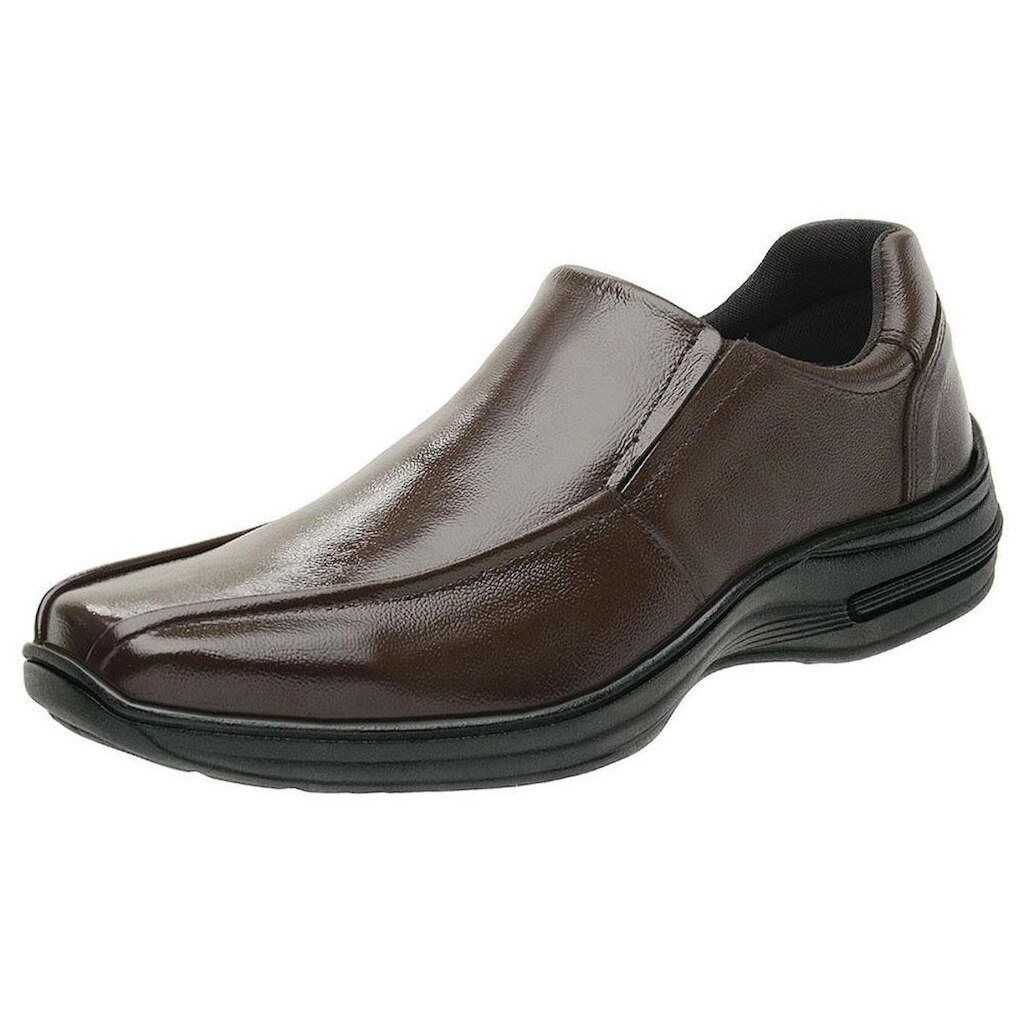 Sapato Couro Confort Anti-Stress Confortável 5030