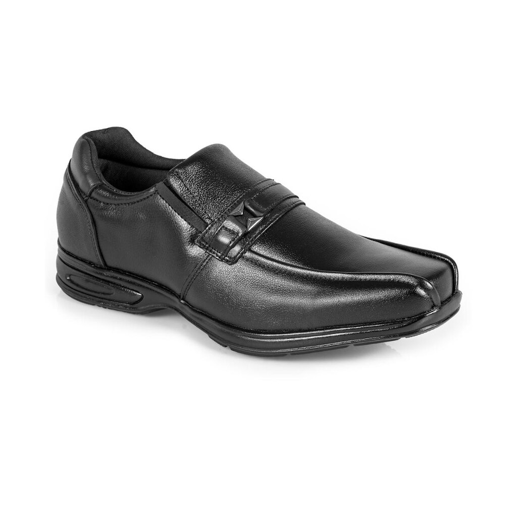 Sapato Couro Confort Anti-Stress Confortável 5040