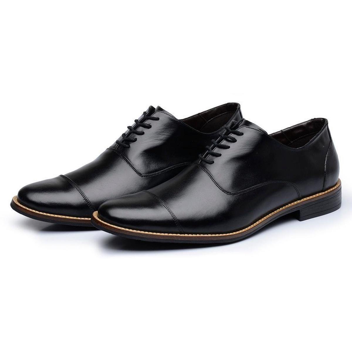 Sapato Couro Social Oxford Sola Com Vira Stefanello York Masculino é ruim? Sapato Couro Social Oxford Sola Com Vira Stefanello York Masculino é boa?
