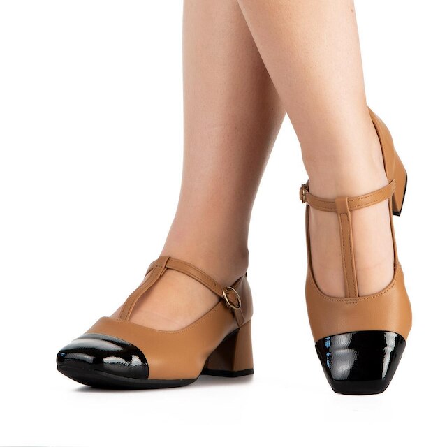 Sapato Dakota de Salto Bloco Feminino D0083