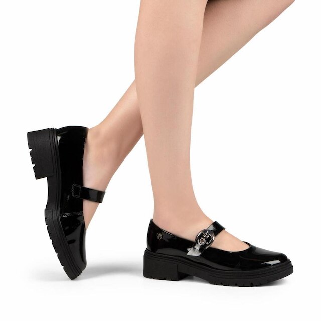 Sapato Dakota de Salto Bloco Feminino D2983
