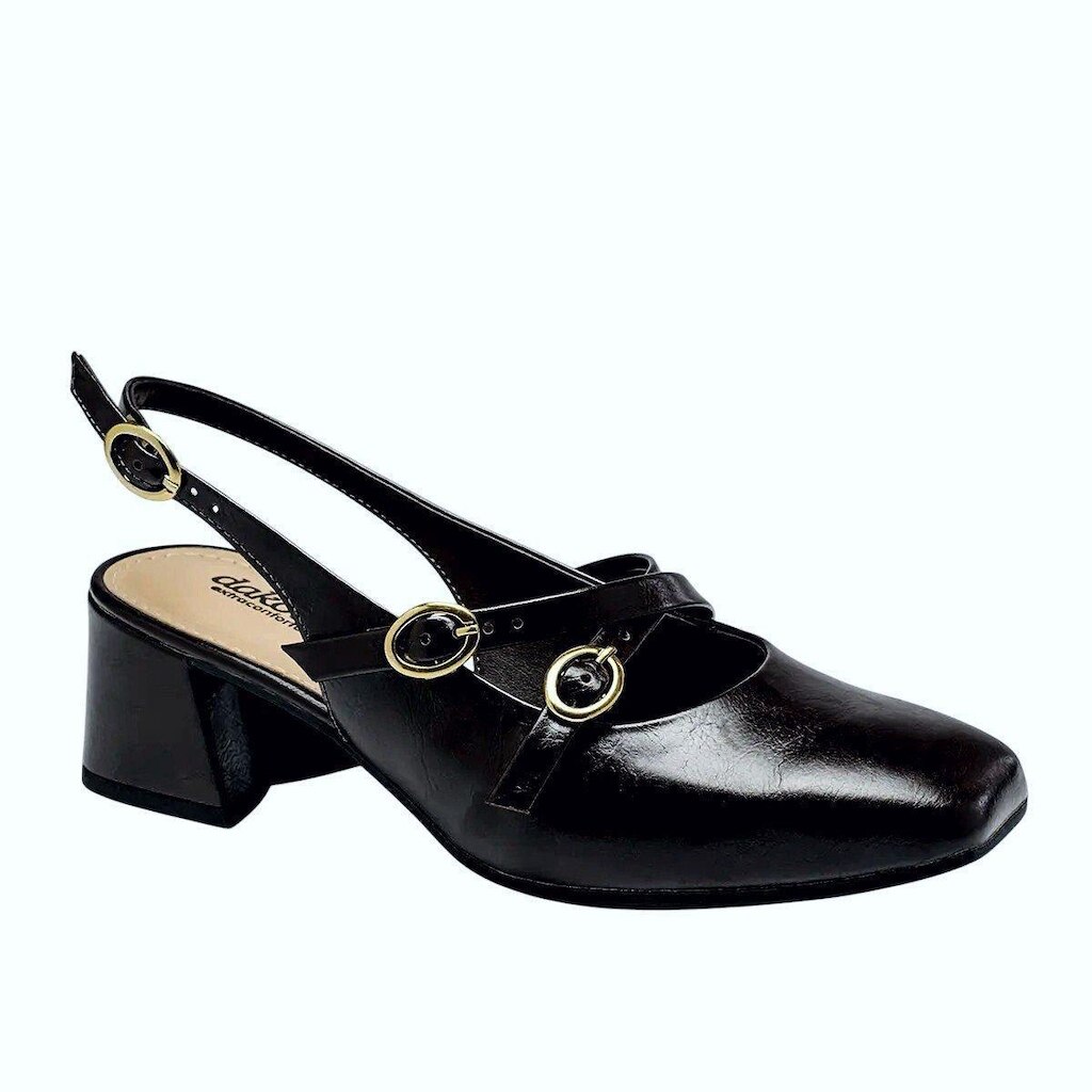 Sapato Dakota de Salto Bloco