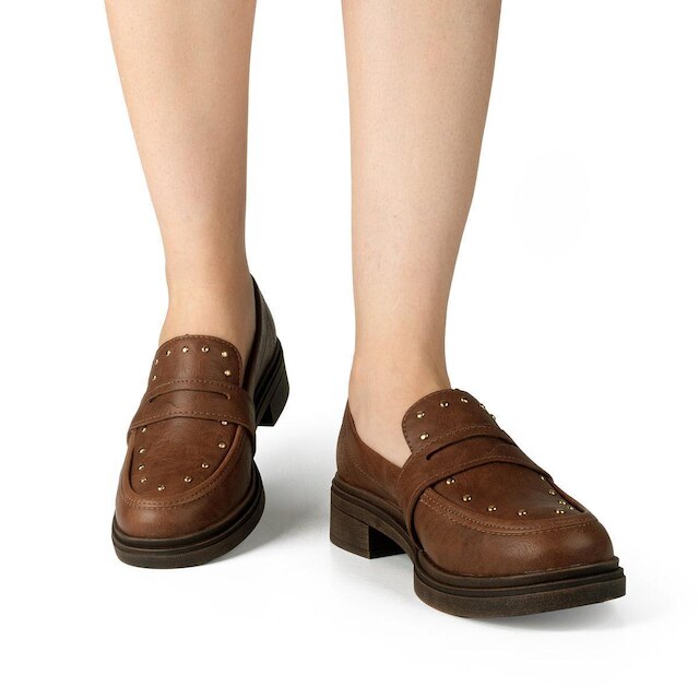 Sapato Dakota Loafer D0421 Feminino Cacau