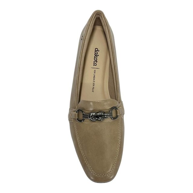 Sapato Dakota Loafer Vertuo Titanium Feminino