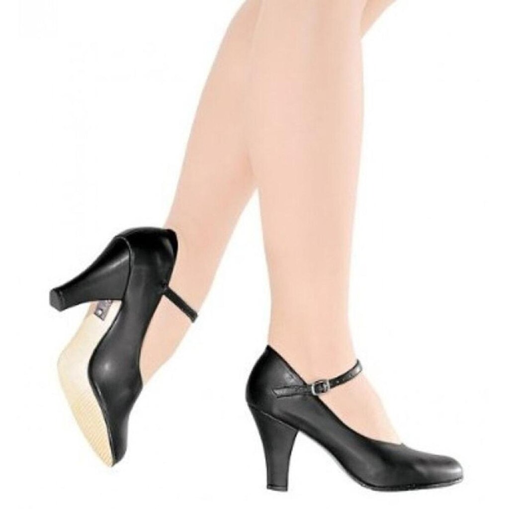 Sapato Dança De Salão Só Dança Napa Salto 7cm Pre