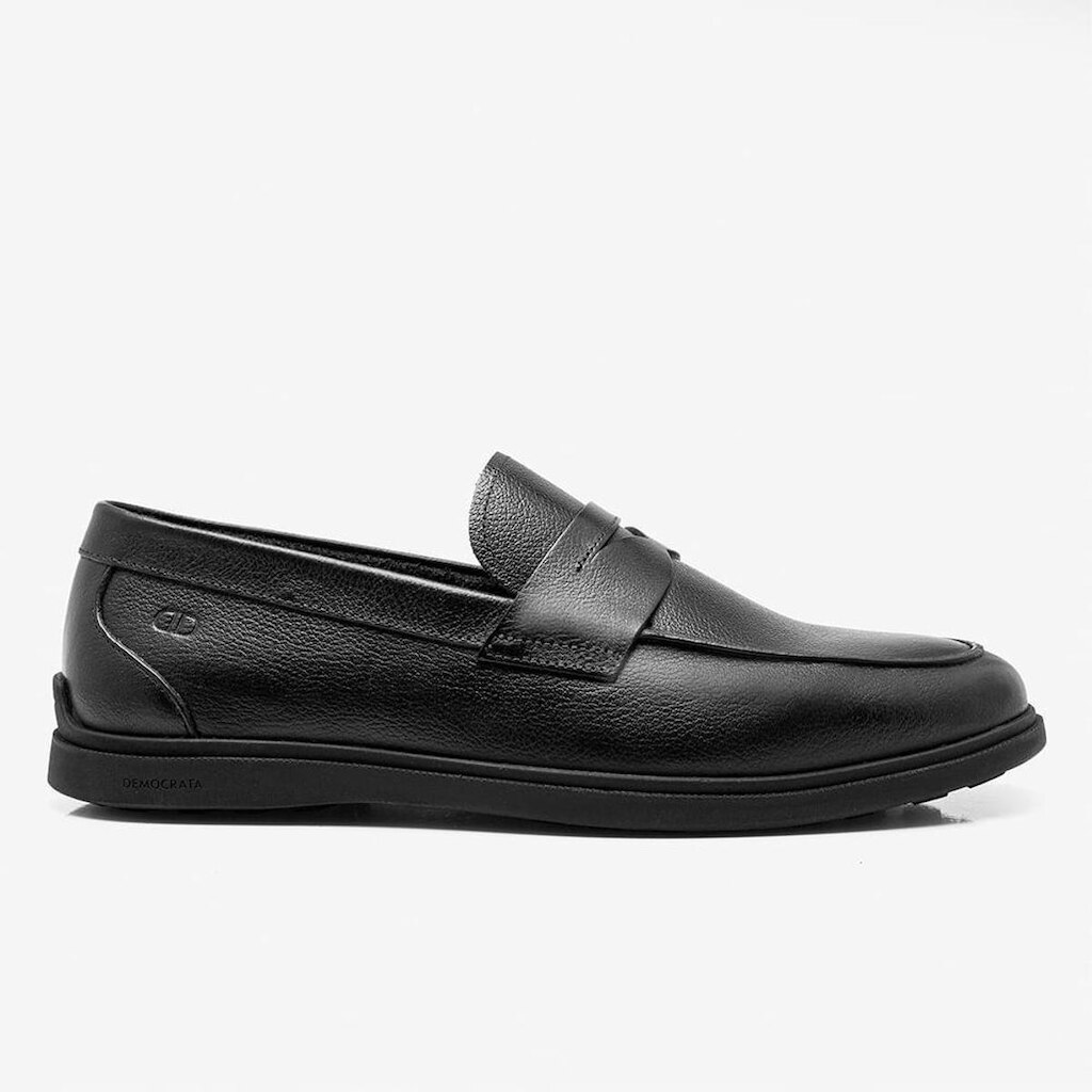 Sapato de Couro Preto Cliff