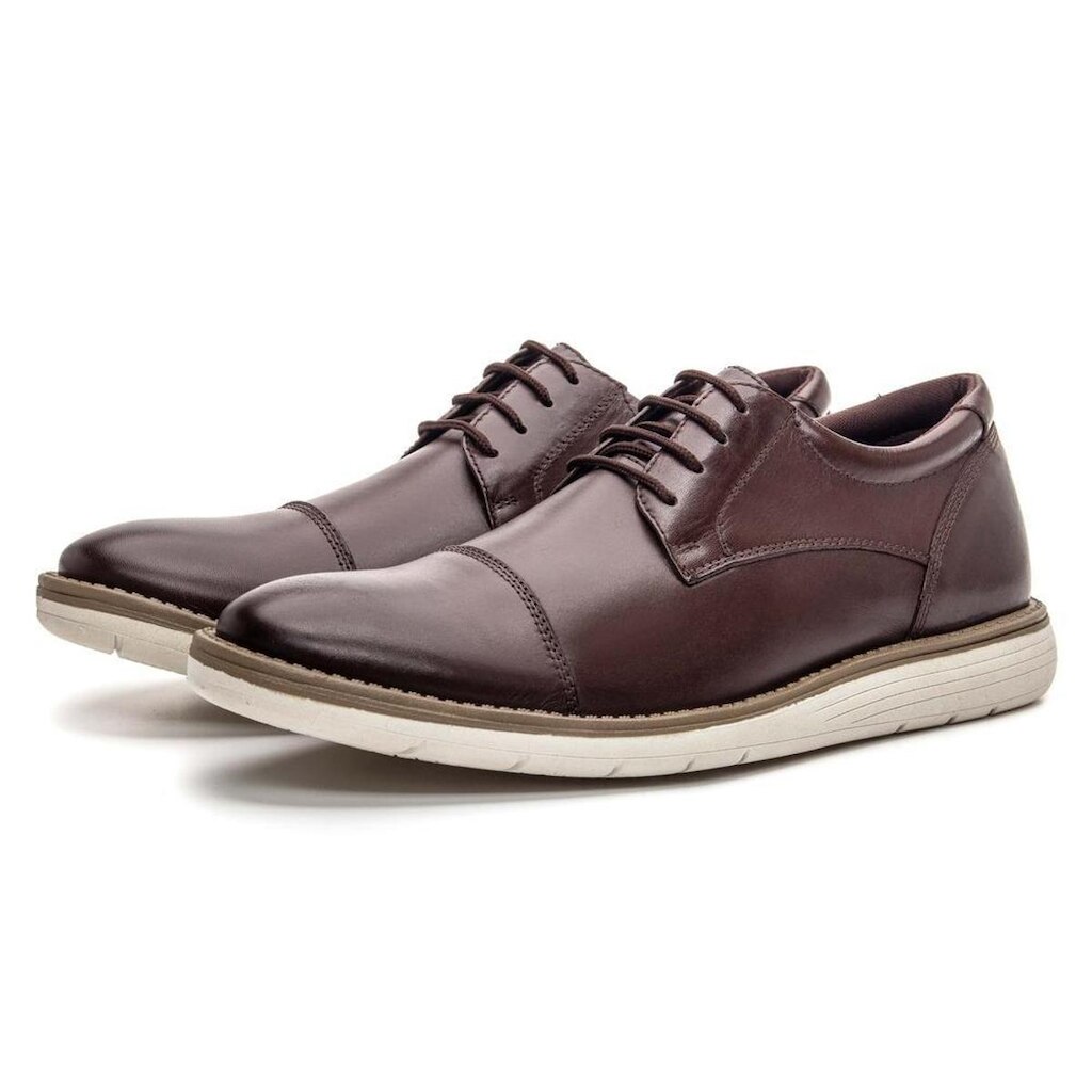 Sapato Derby Casual Oxford Clube do Sapato de Franca NS Dublin Masculino