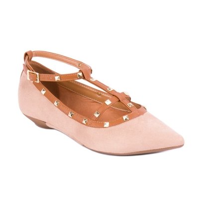 sapato fechado bico fino