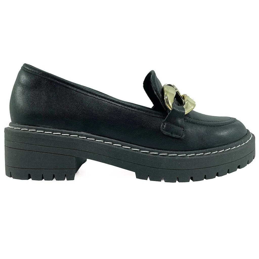 Sapato Feminino Bebecê Oxford Preto - T2422