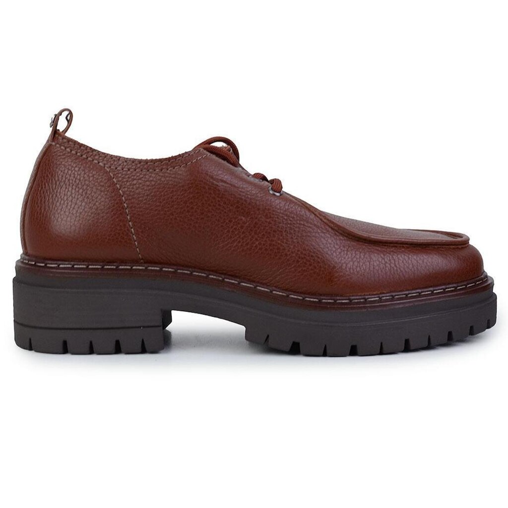 Sapato Feminino Bottero Oxford Tratorado Marrom - 3779