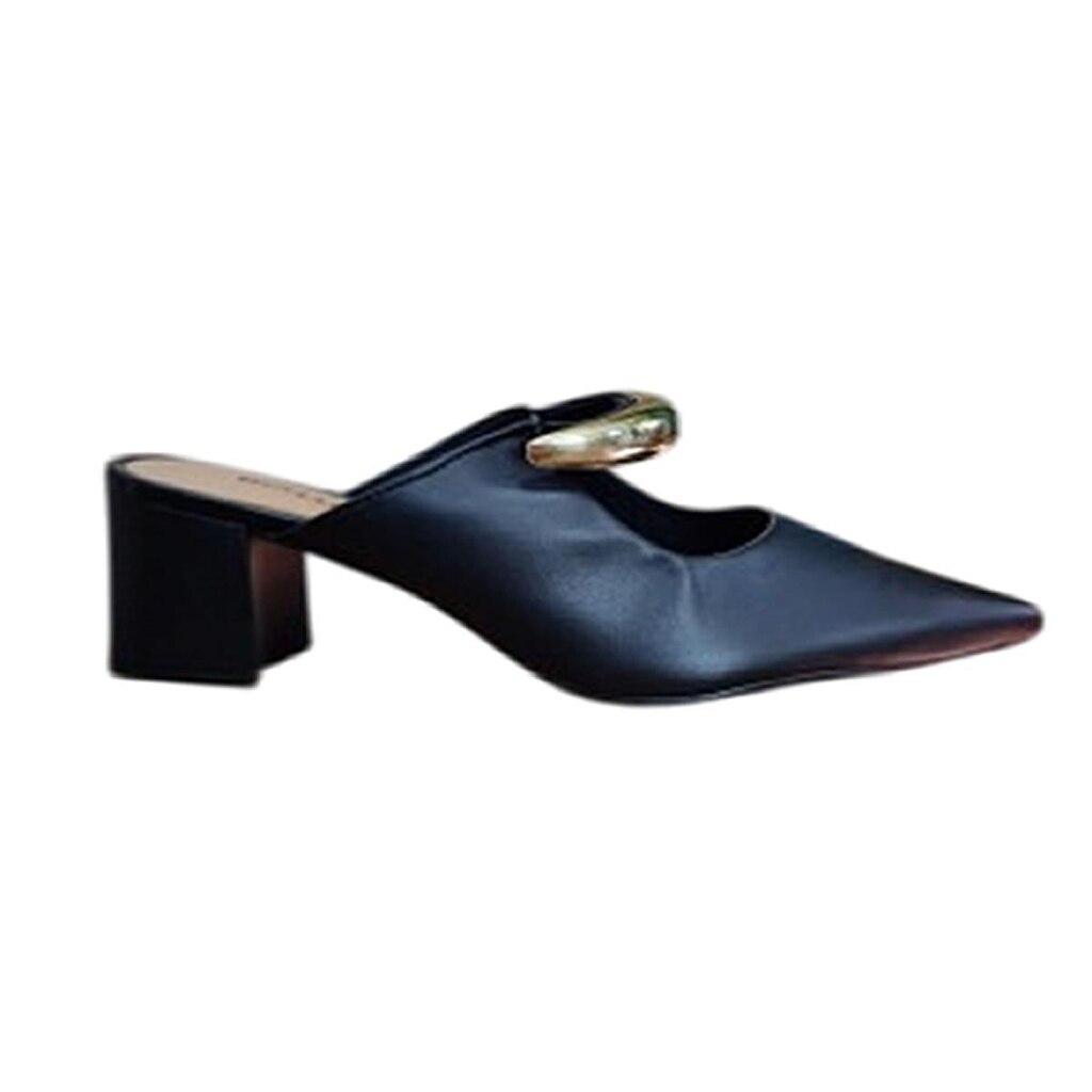 Sapato Feminino Bottero Salto Bloco Preto - 3549