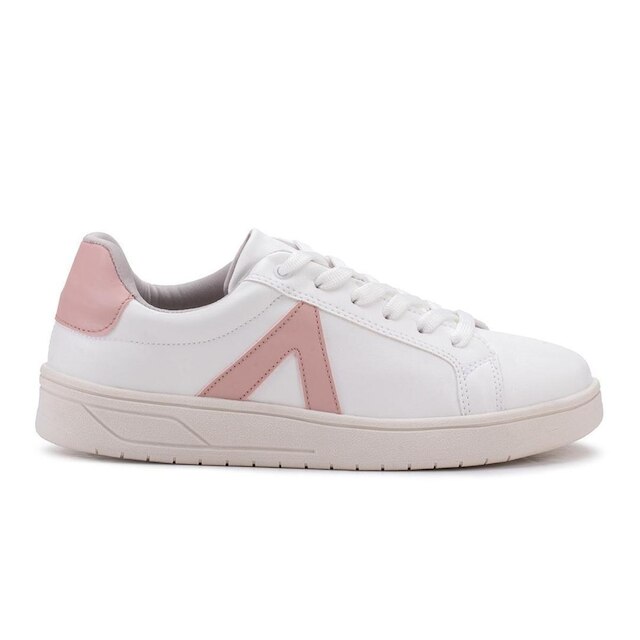 Sapato Feminino Branco Tenis Casual Moda Blogueira Original