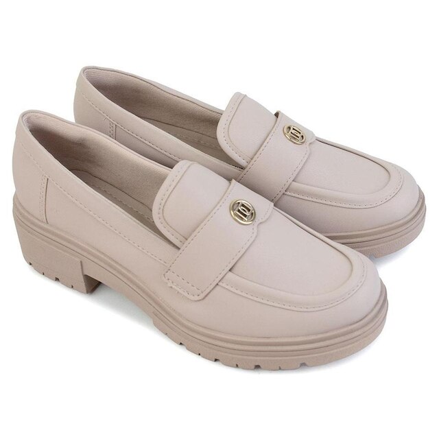 Sapato Feminino Dakota Mocassim Bege - D0131