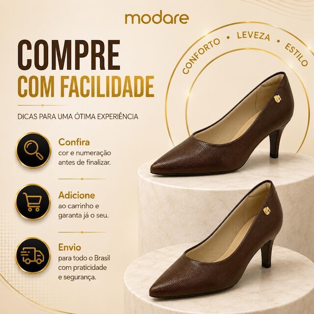 Sapato Feminino Modare Evora Classico 740810