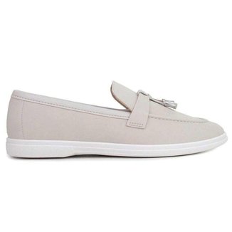 Sapato Feminino Moleca Mocassim Loafer Slip On