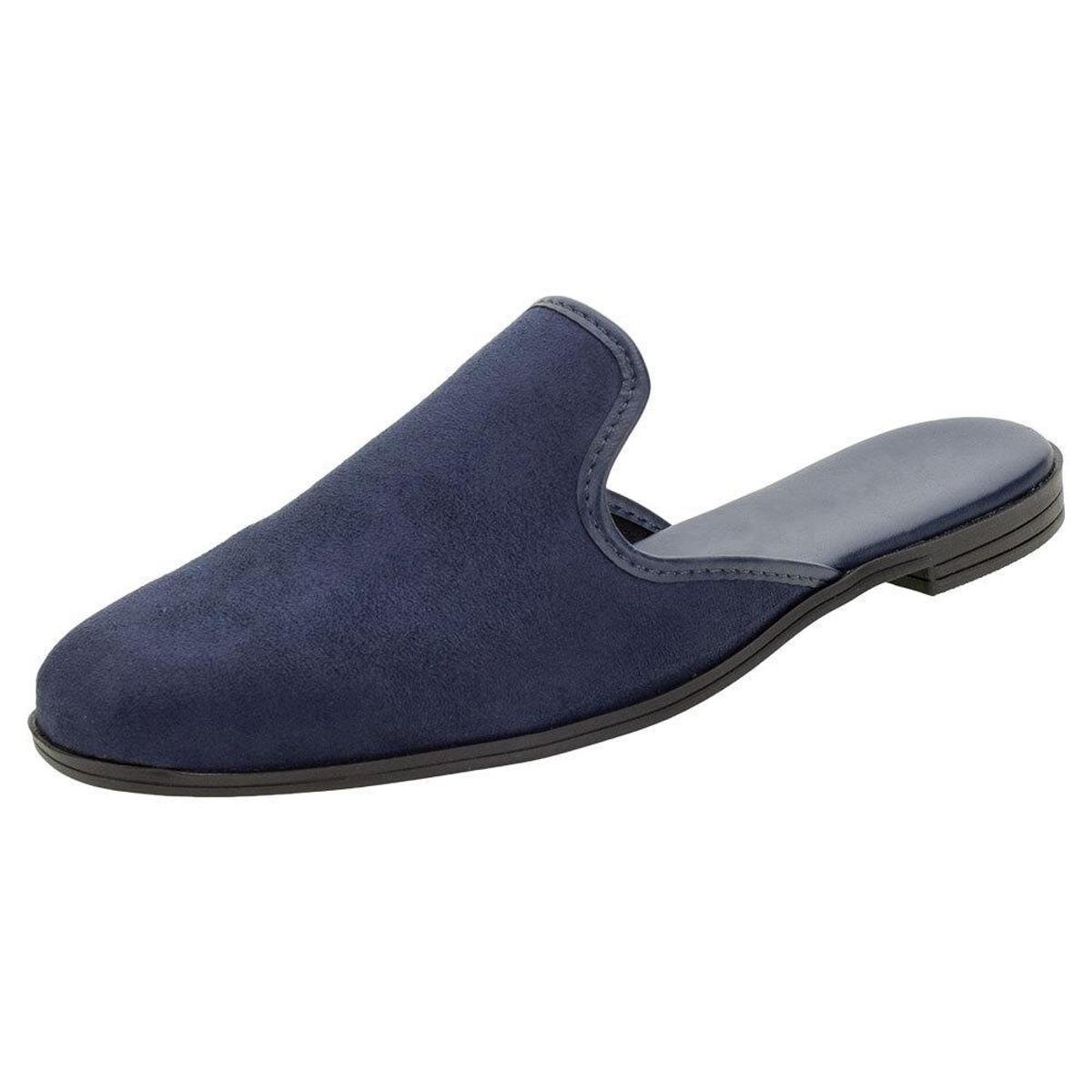 Sapato Feminino Mule Vivet - 5701101 - Marinho Menor preço em Sapato Feminino Mule Vivet - 5701101 - Marinho