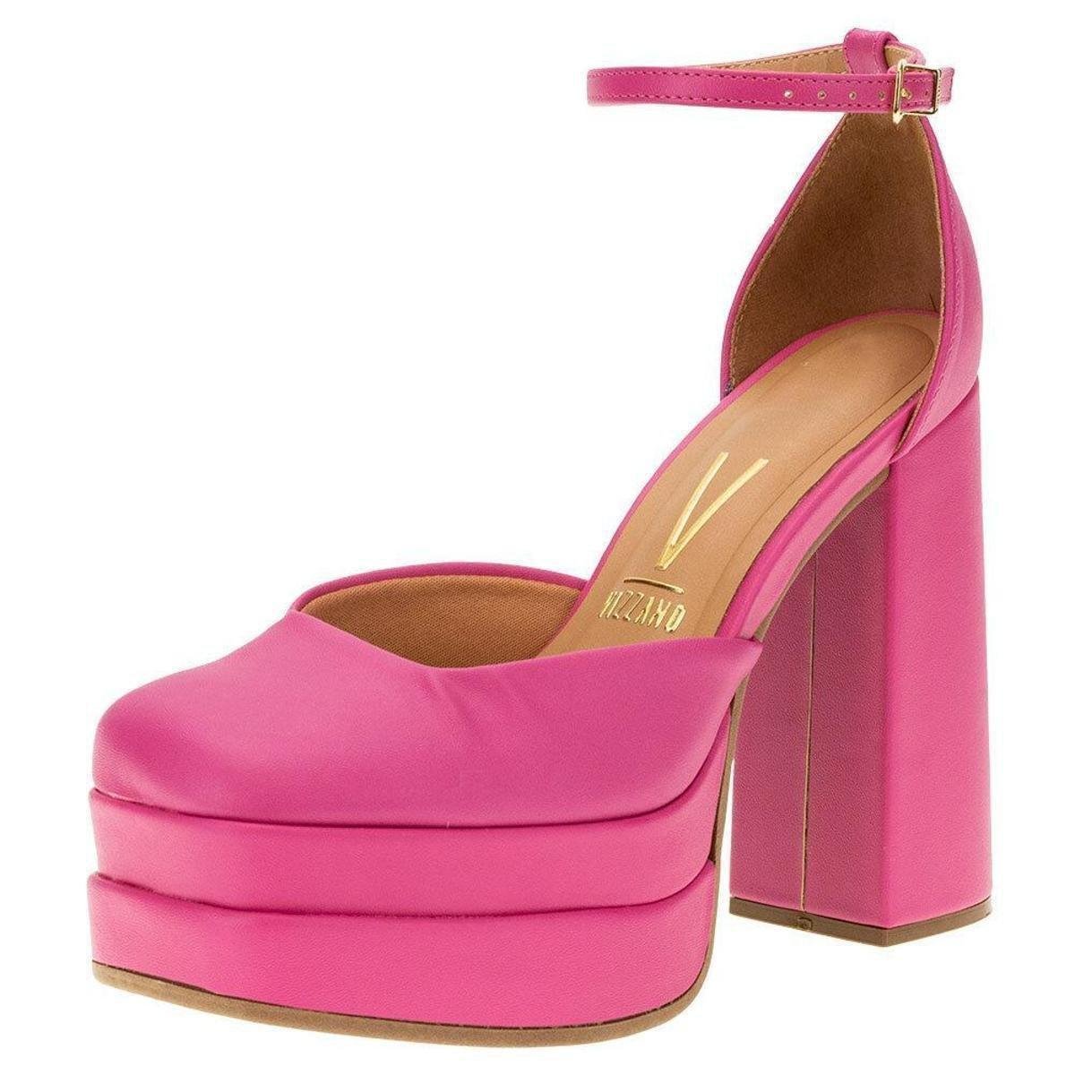 Sapato Feminino Salto Alto Vizzano - 1395101 Menor preço em Sapato Feminino Salto Alto Vizzano - 1395101