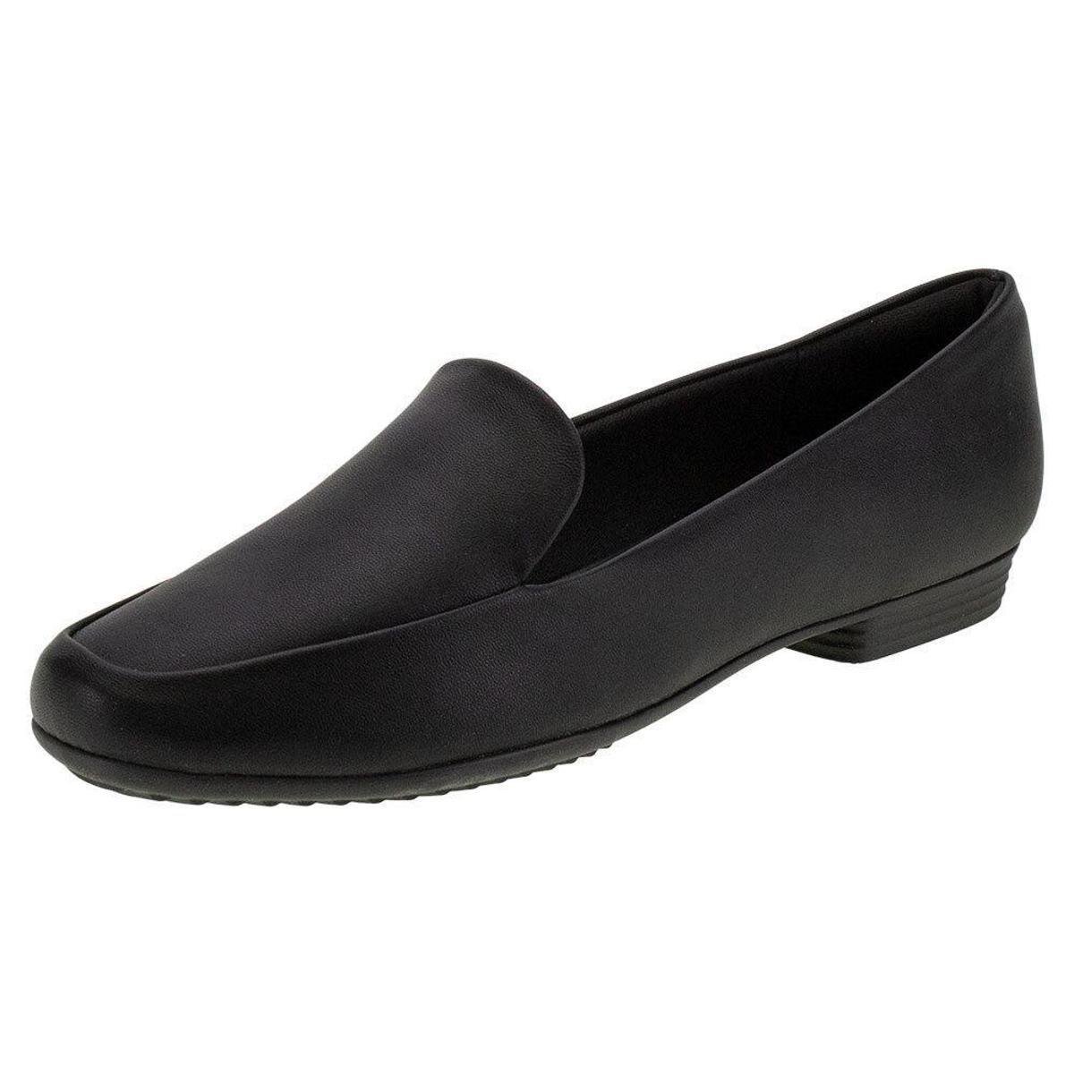 Sapato Feminino Salto Baixo Piccadilly - 250149 - Preto Menor preço em Sapato Feminino Salto Baixo Piccadilly - 250149 - Preto