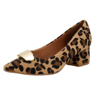 Sapato Feminino Salto Grosso Vizzano 1220377