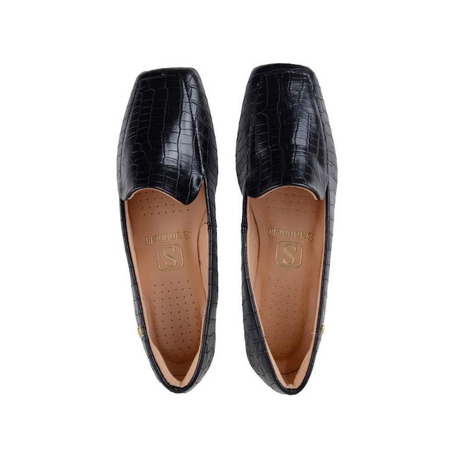 Sapato Feminino Santinelli Mocassim Preto - 1526001231