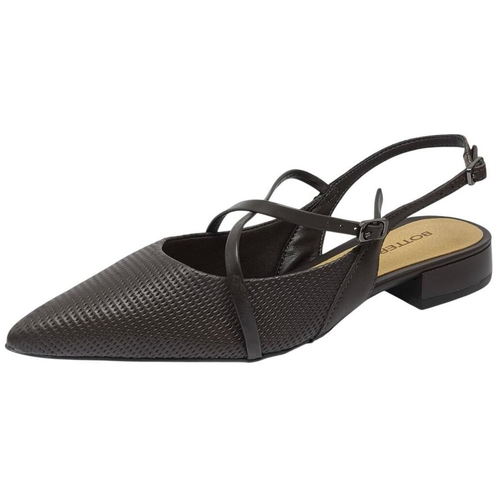 Sapato Feminino Slingback Confortavel Facil Calce Bottero
