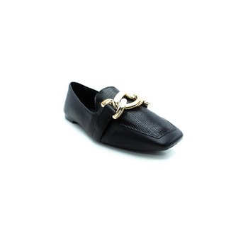 Sapato Feminino Sua Cia 8212.14175 - Preto/dourado