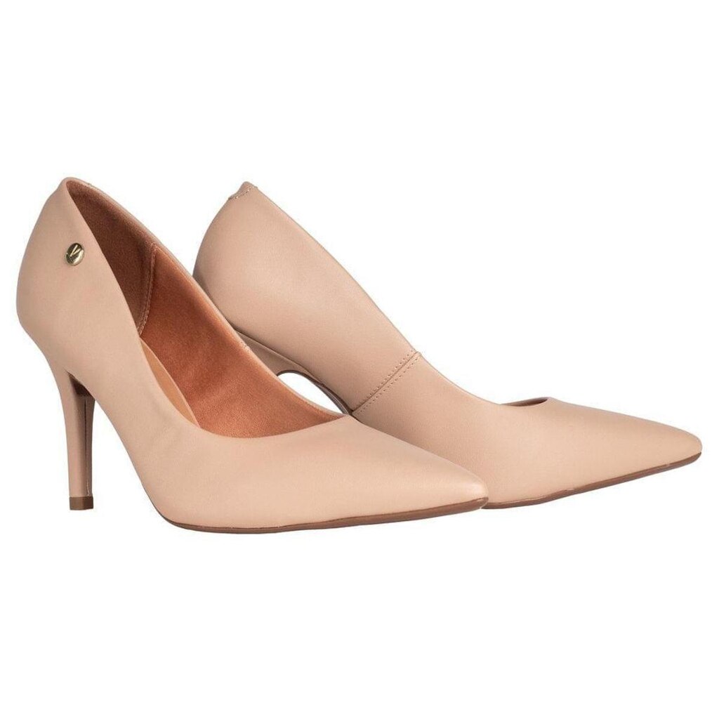 Sapato Feminino Vizzano Scarpin Bege