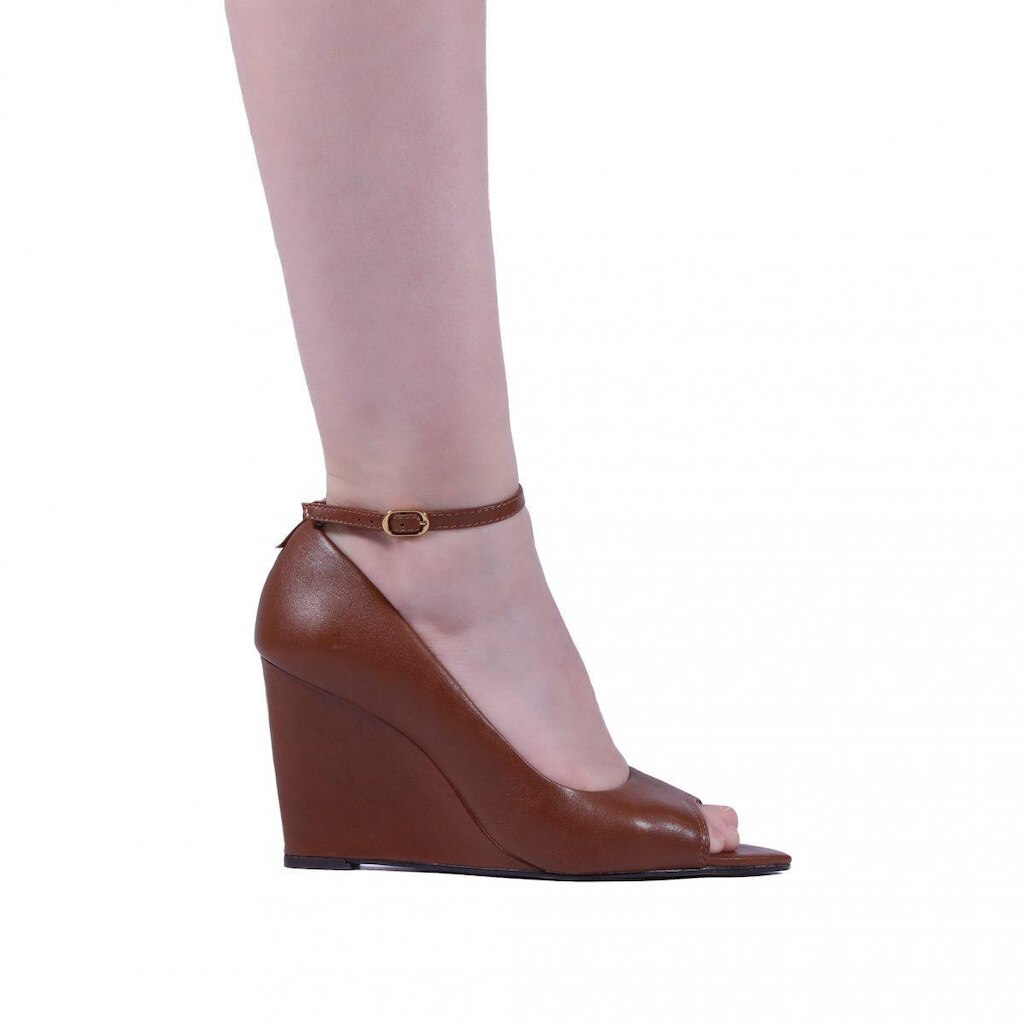 Sapato Feminino Zariff Salto Anabela 15719385